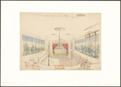 Interieur van de Schouwburg van Lier