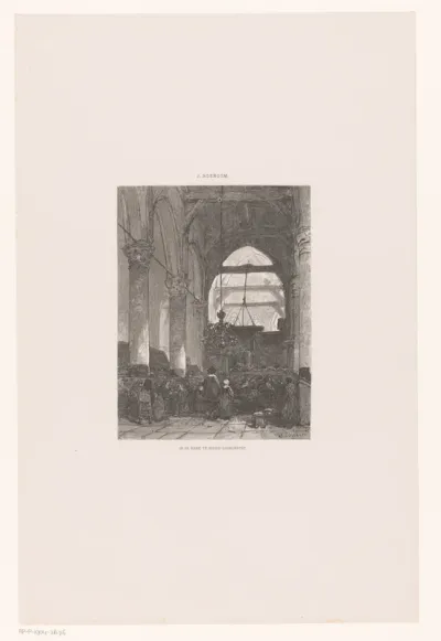 Interieur van de Sijpekerk in Nieuw-Loosdrecht