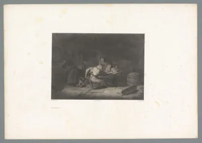 Interieur van een keuken