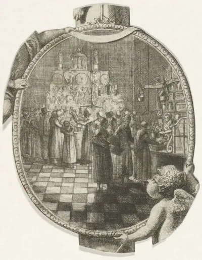 Interieur van een winkel