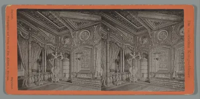 Interieur van het Königshaus te Schachen