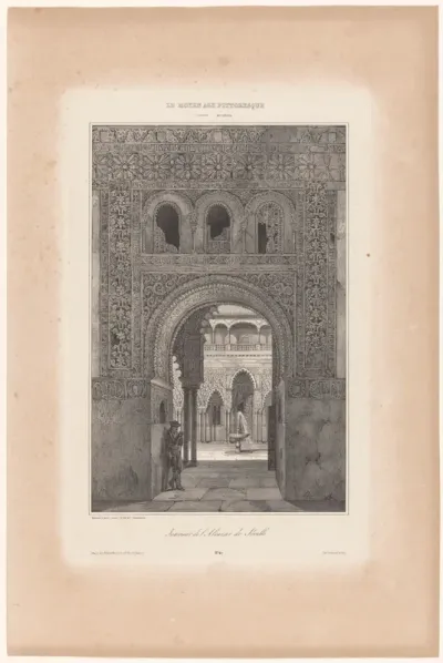 Interieur van het Koninklijk Paleis van Sevilla