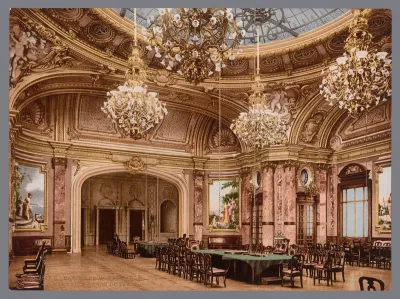 Interieur van het Monte Carlo Casino te Monaco