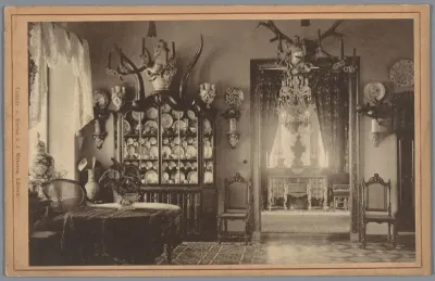 Interieur van huis van Barthold Suermondt in Aken