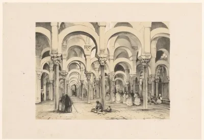 Interieur van La Mezquita in Córdoba