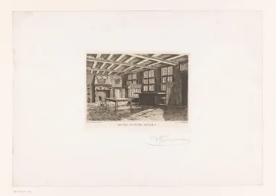 Interieur van Museum Plantin-Moretus