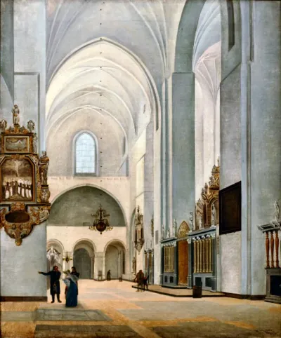 Interior from Aarhus Domkirke