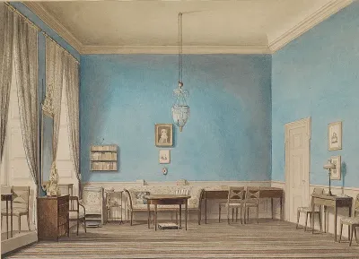 Interior from Vallø.