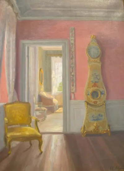 Interior in sunlight.
