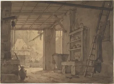 Interior of Farm House