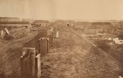 Interior of Fort Foote