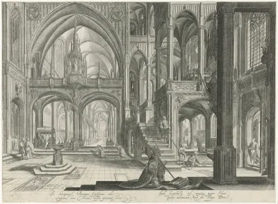 Interior of San Giovanni in Laterano