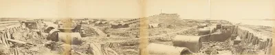 Interior of the North Fort Taku After Its Capture on August 21, 1860
