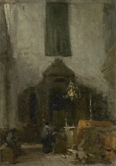 Interior of the Portuguese Synagogue in The Hague