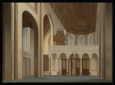 Interior of the Sint-Pieterskerk, 's-Hertogenbosch