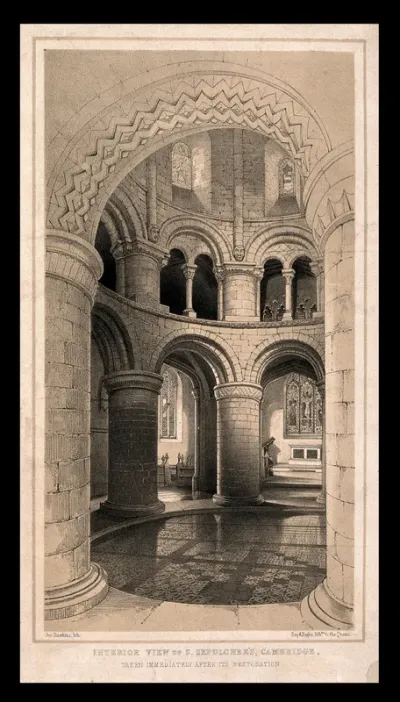 Interior view of S