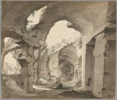 Interior View of the Coliseum