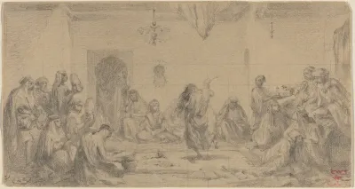 Interior with Dancer