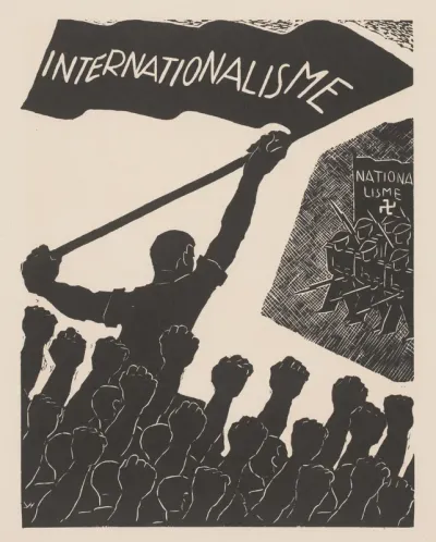 Internationalisme tegenover Nationaal-socialisme