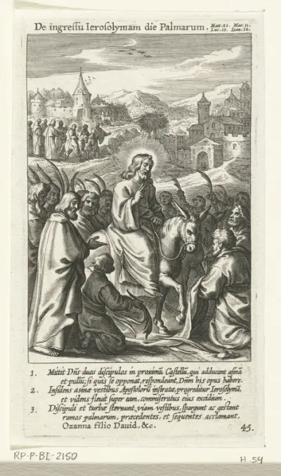 Intocht van Christus in Jerusalem