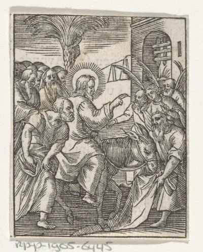 Intocht van Christus in Jeruzalem