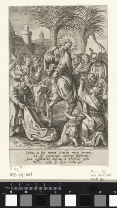 Intocht van Christus in Jeruzalem
