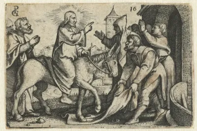 Intocht van Christus in Jeruzalem