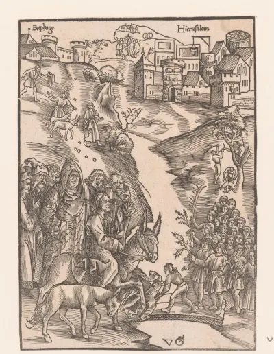 Intocht van Christus in Jerzalem