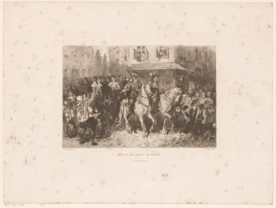 Intocht van de edelen te Brussel, 1566