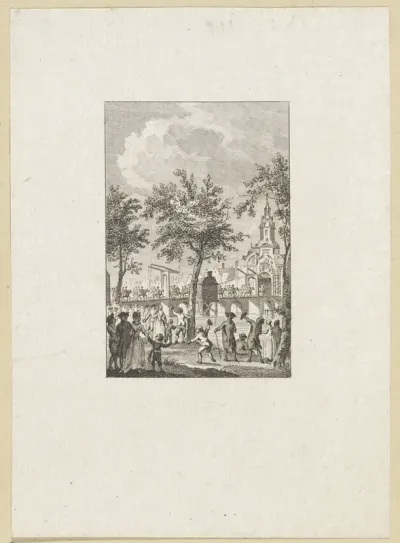 Intocht van de Hollandse Gardes te Amsterdam, 1787