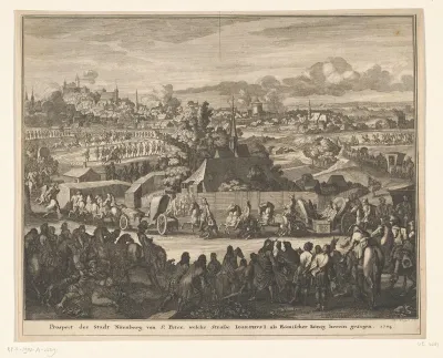 Intocht van Jozef I te Neurenberg, 1705