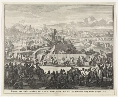 Intocht van Jozef I te Neurenberg