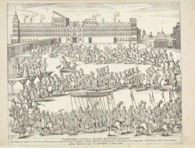 Intocht van Karel I (koning van Engeland) te Madrid, 1623