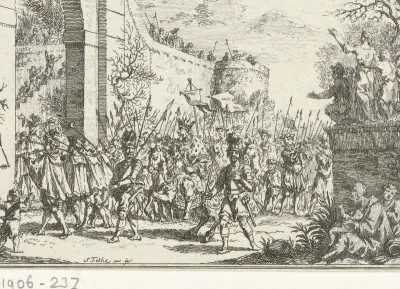 Intocht van Karel VIII in Napels, 1495