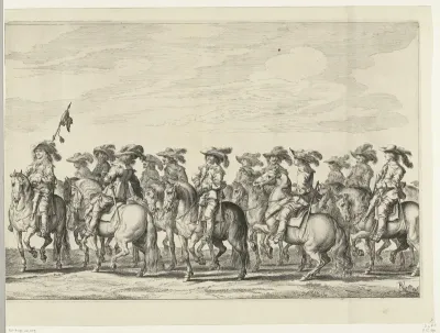Intocht van Maria de Médicis te Amsterdam (plaat 4), 1638