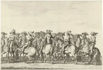 Intocht van Maria Henrietta Stuart, prinses van Oranje te Amsterdam (plaat 3)
