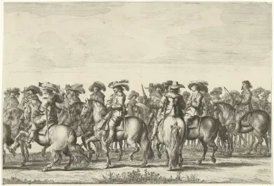 Intocht van Maria Henrietta Stuart, prinses van Oranje te Amsterdam (plaat 5)