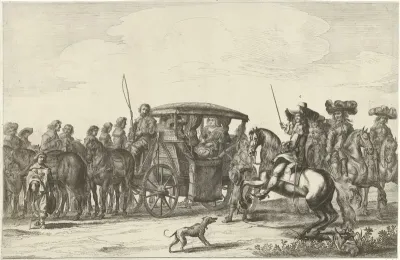 Intocht van Maria Henrietta Stuart, prinses van Oranje te Amsterdam (plaat 6)