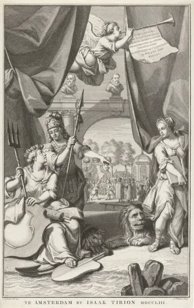 Intocht van Willem IV als erfheer van Vlissingen, 5 juni 1751
