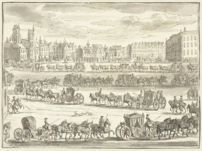 Intrede van Cornelis Hop als ambassadeur te Parijs, 23 juni 1719