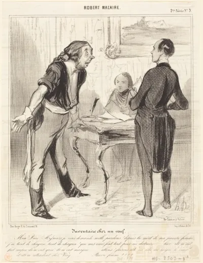 Inventaire chez un veuf