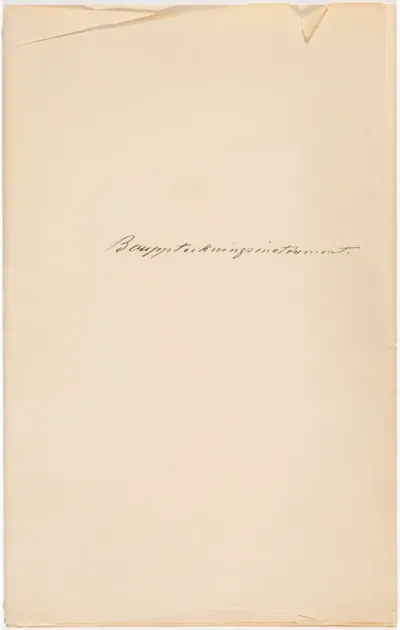 Inventory of the estate of Anna Sinebrychoff (née Tichanoff)