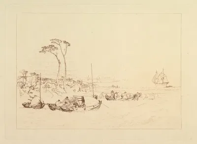 Inverary Castle and Town, Scotland (Liber Studiorum, part XIII)