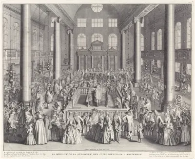Inwijding van de Portugese Synagoge te Amsterdam, 1675