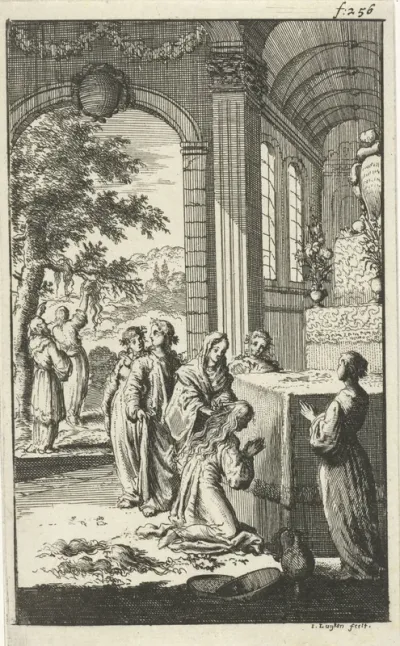 Inwijding van de Pyrophylactische maagden