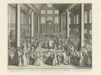 Inwijding van de Synagoge van de Portugese Joden te Amsterdam, 1675