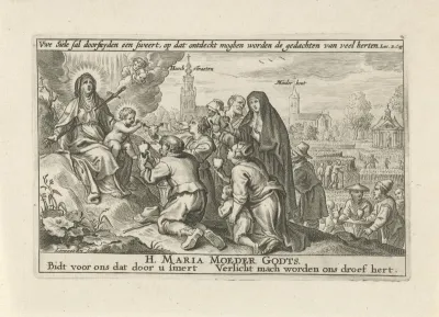 Inwoners van Hoogstraten en Minderhout aanbidden het Christuskind