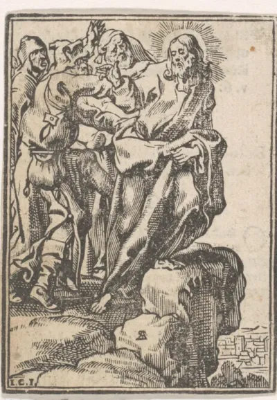 Inwoners van Nazareth verdrijven Christus uit de stad