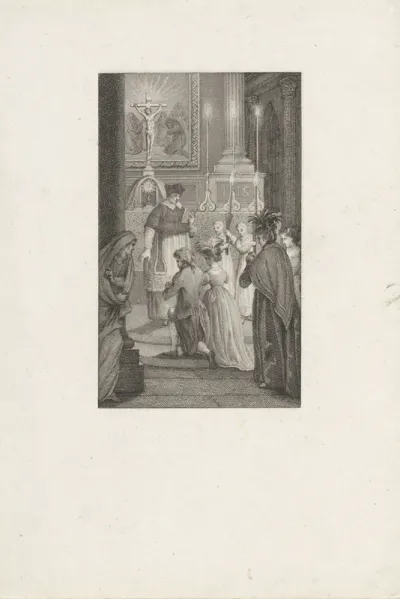 Inzegening van een huwelijk in een kerk