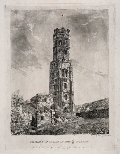 Irtlingborough College, Northamptonshire, England: remains